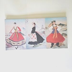 Vintage Italian Postcard Wall Canvas
